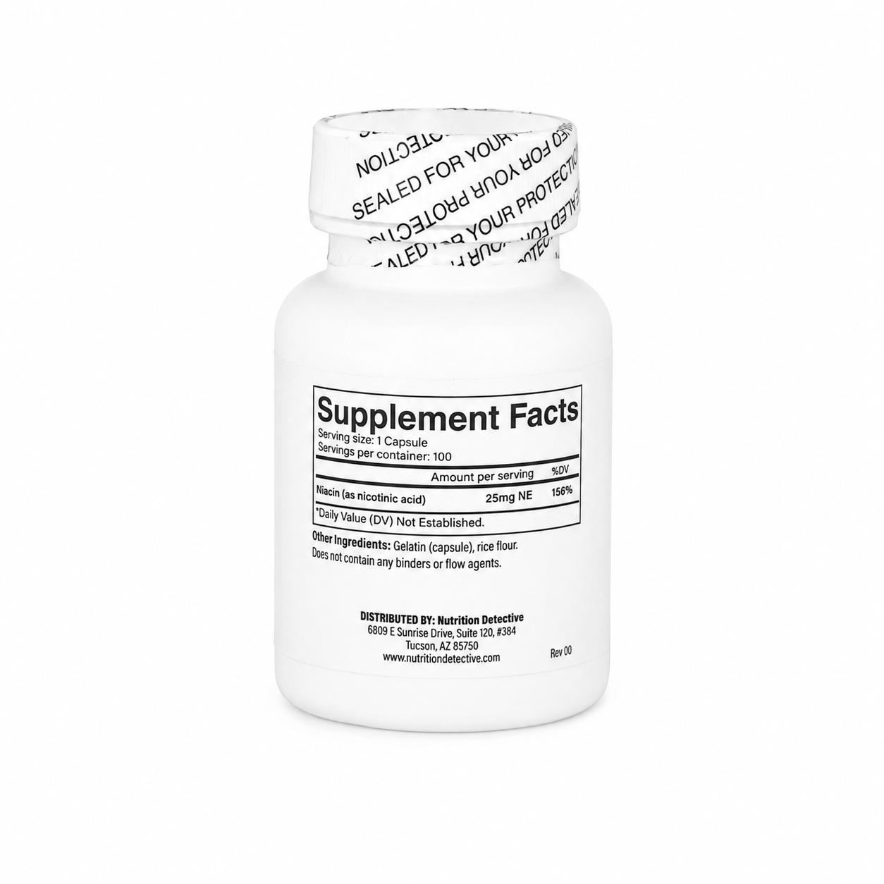 Flush Niacin 25mg
