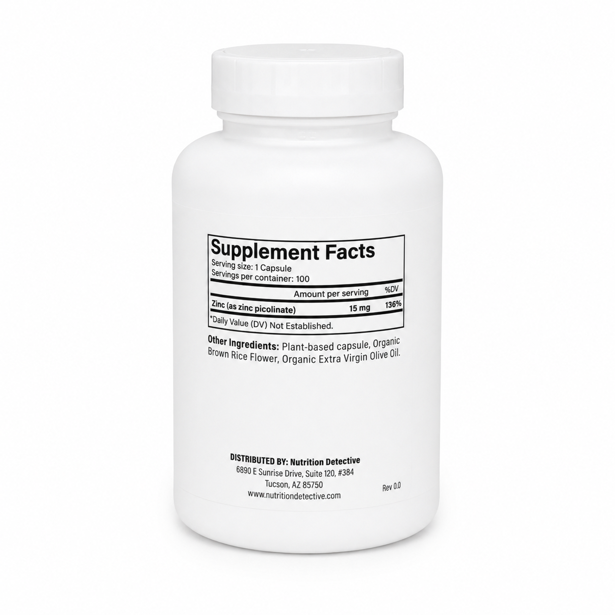 Zinc Picolinate 15 mg - VIP