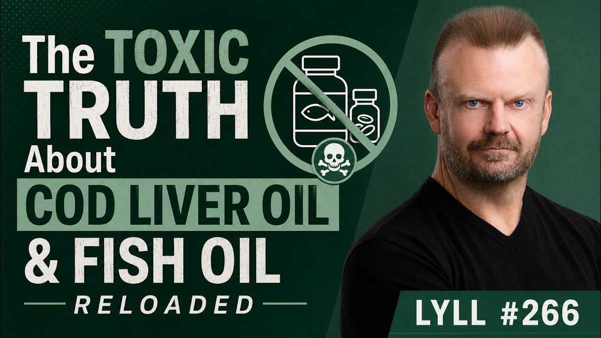 The TOXIC Truth About Cod Liver Oil & Fish Oil