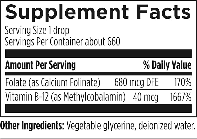 Super Liquid Folate 1 oz