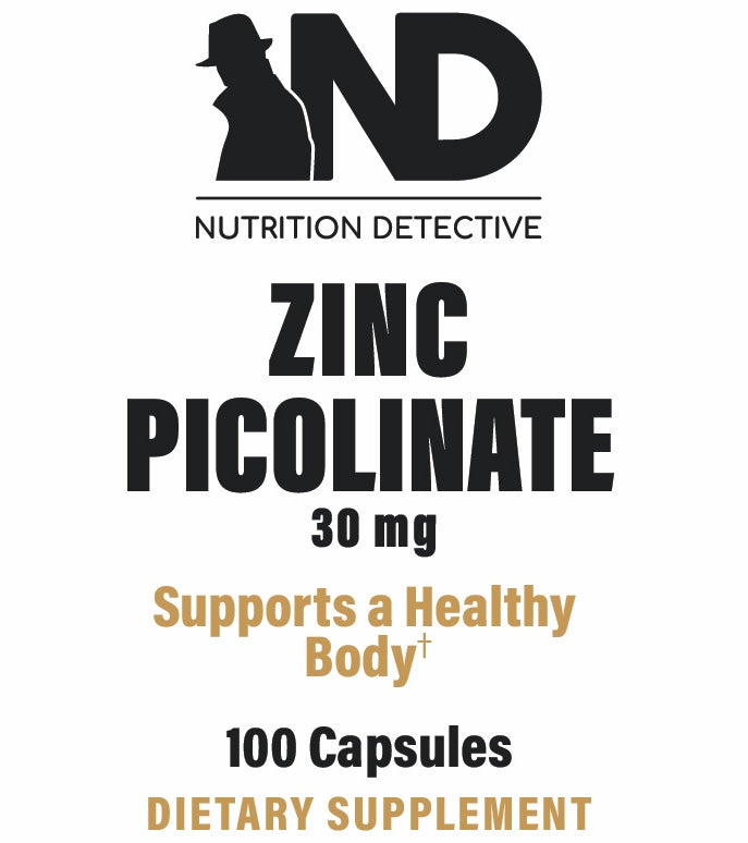 Zinc Picolinate 30 mg 100 capsules - VIP