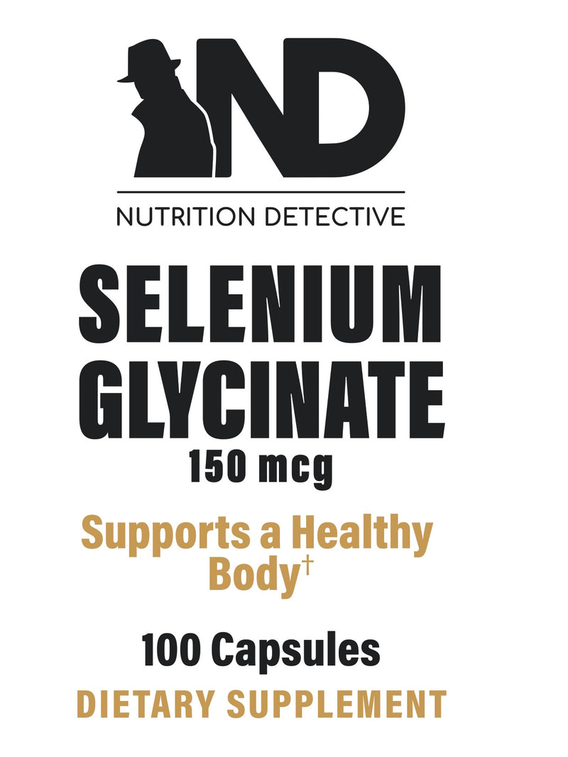 Selenium Glycinate 150 mcg 100 Capsules