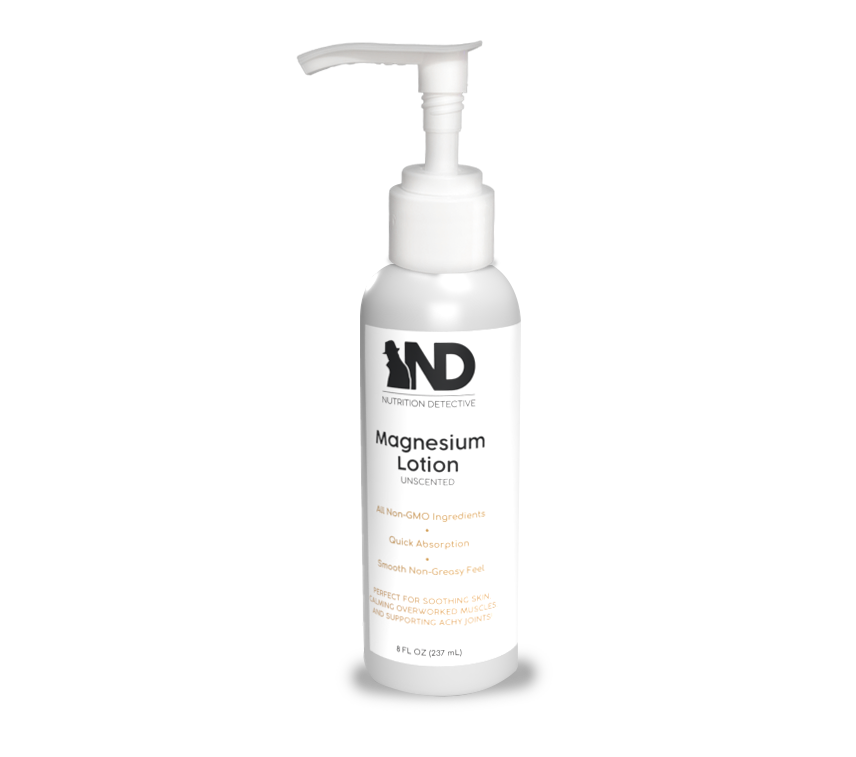 Magnesium Lotion VIP Nutrition Detective