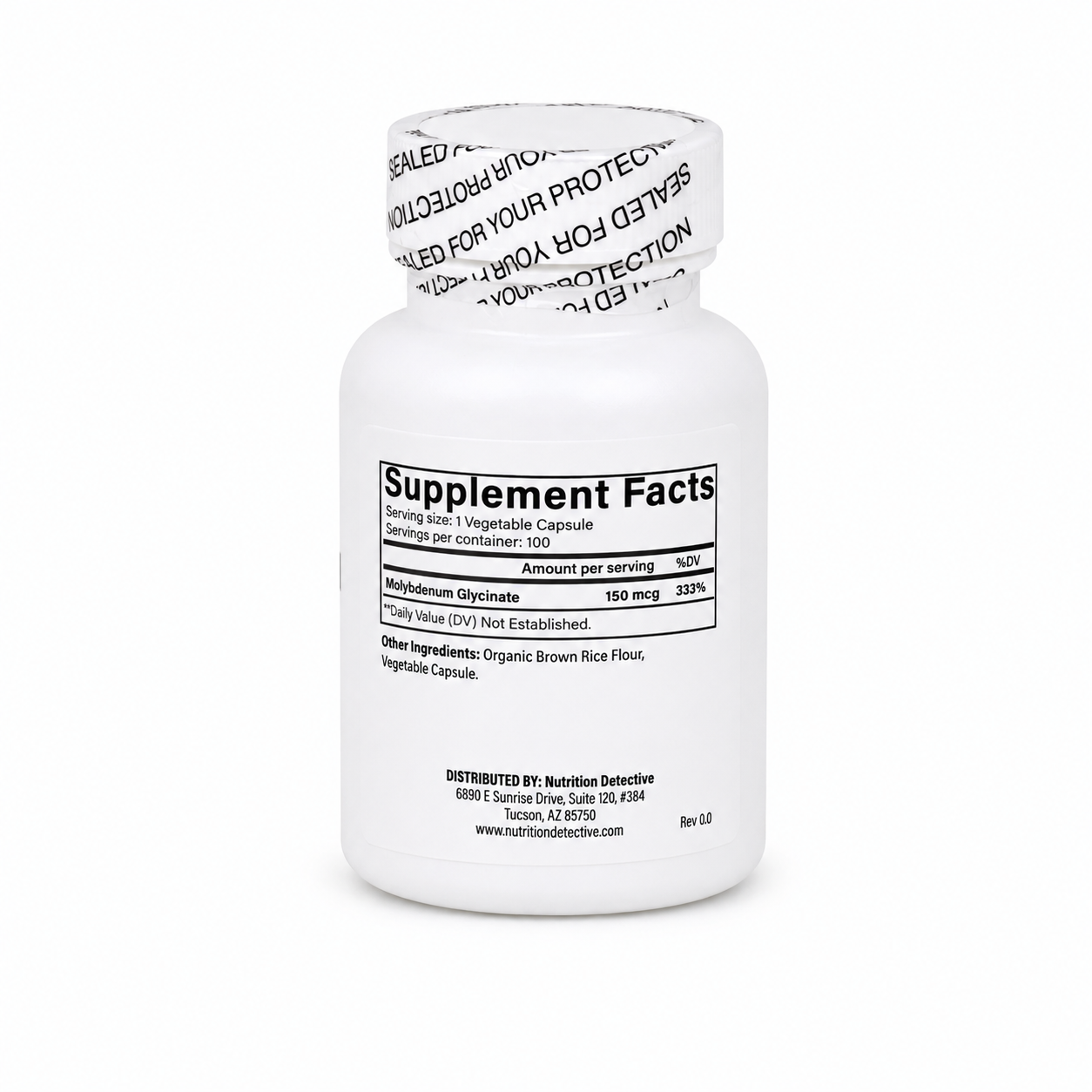 Molybdenum Glycinate 150 mcg
