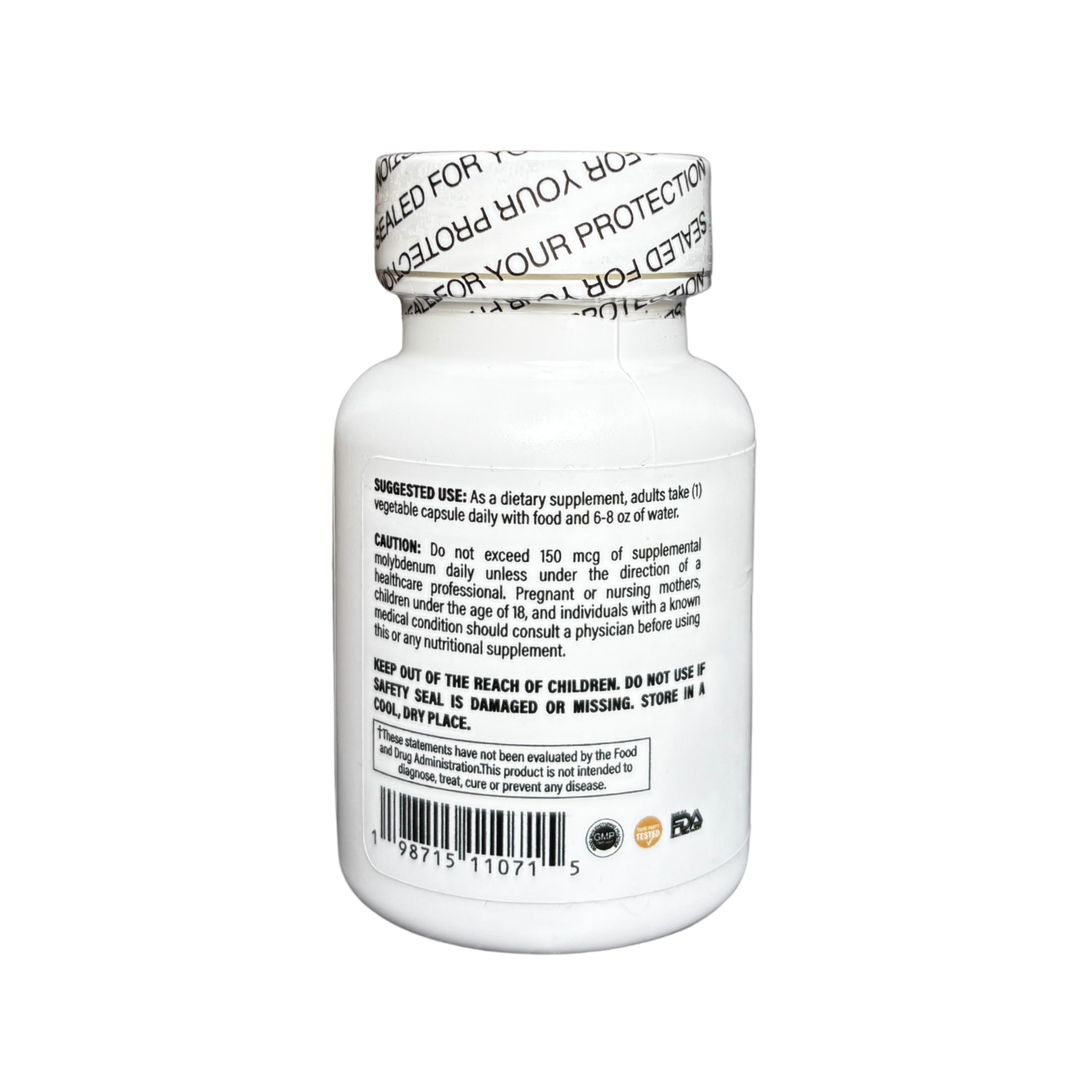 Molybdenum Glycinate 150 mcg