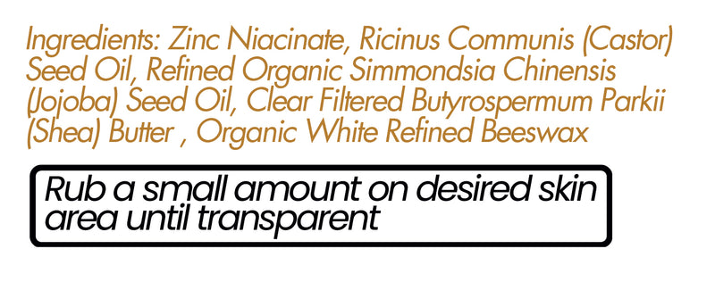 Zinc + Niacin Salve