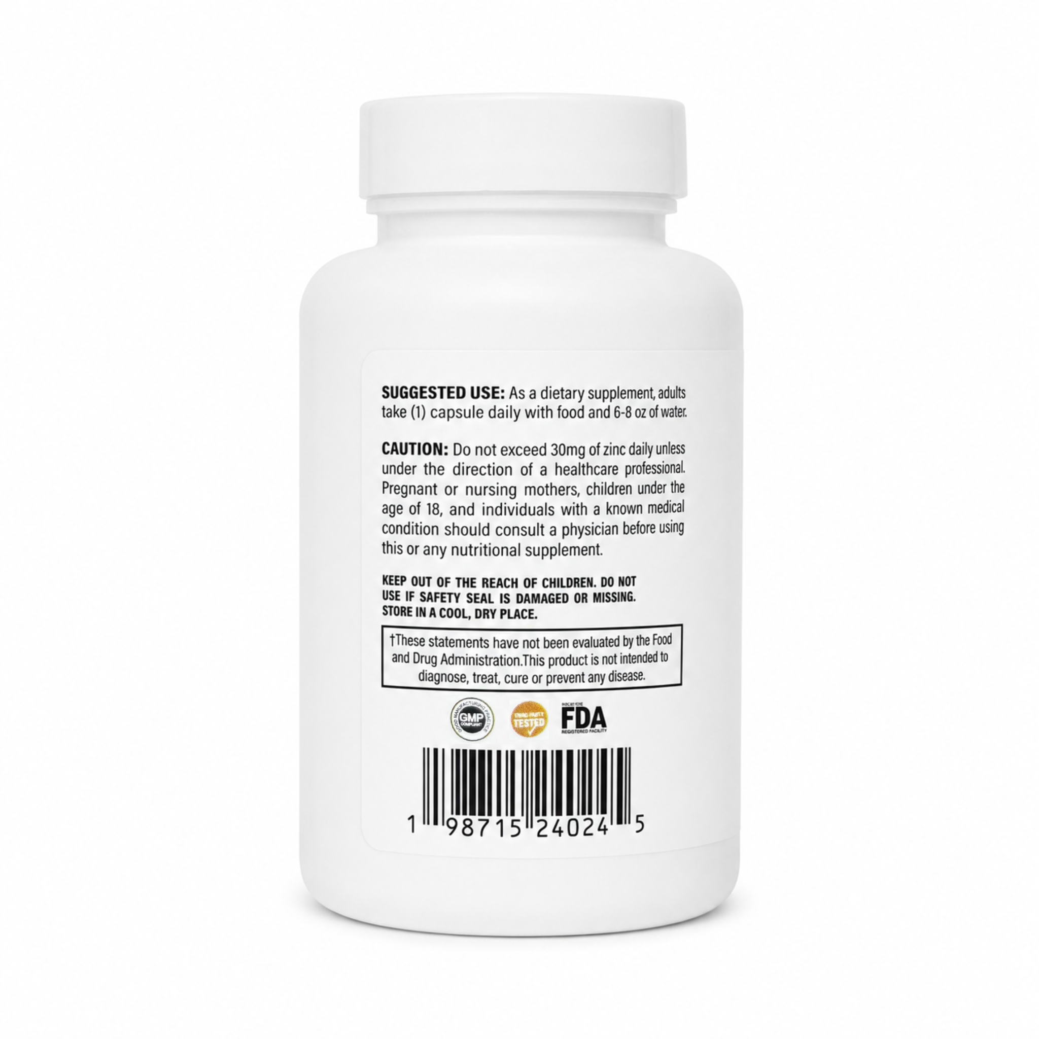 Zinc Picolinate 15 mg