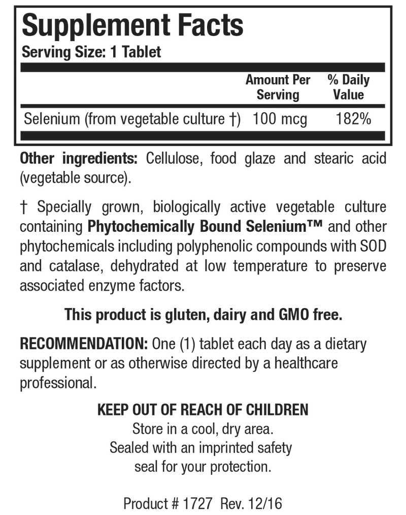 Biotics Research Se-Zyme Forte 100 mcg