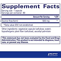 Pure Encapsulations Taurine 500 mg